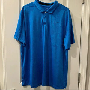 Nike Dri-Fit | Blue Golf Polo
